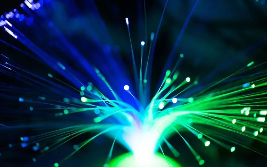 feixe de luz transmitir informação sem perda