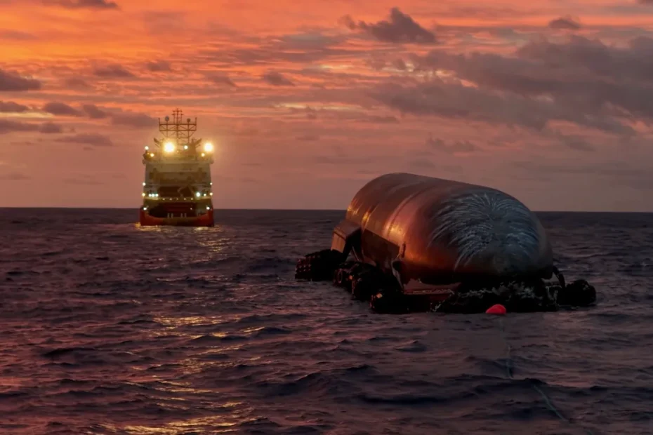 Starship perdida no mar SpaceX